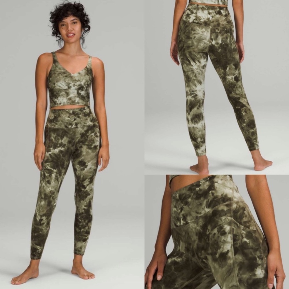 Lululemon Align High-Rise Pant with Pockets 25"
Diamond Dye Light Sage, Size 20